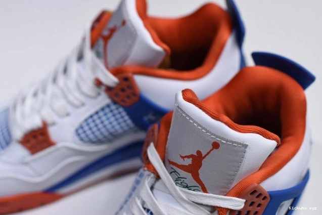 Blue Jordan White Crimson-Royal Bright Air 4 308497-171 0819